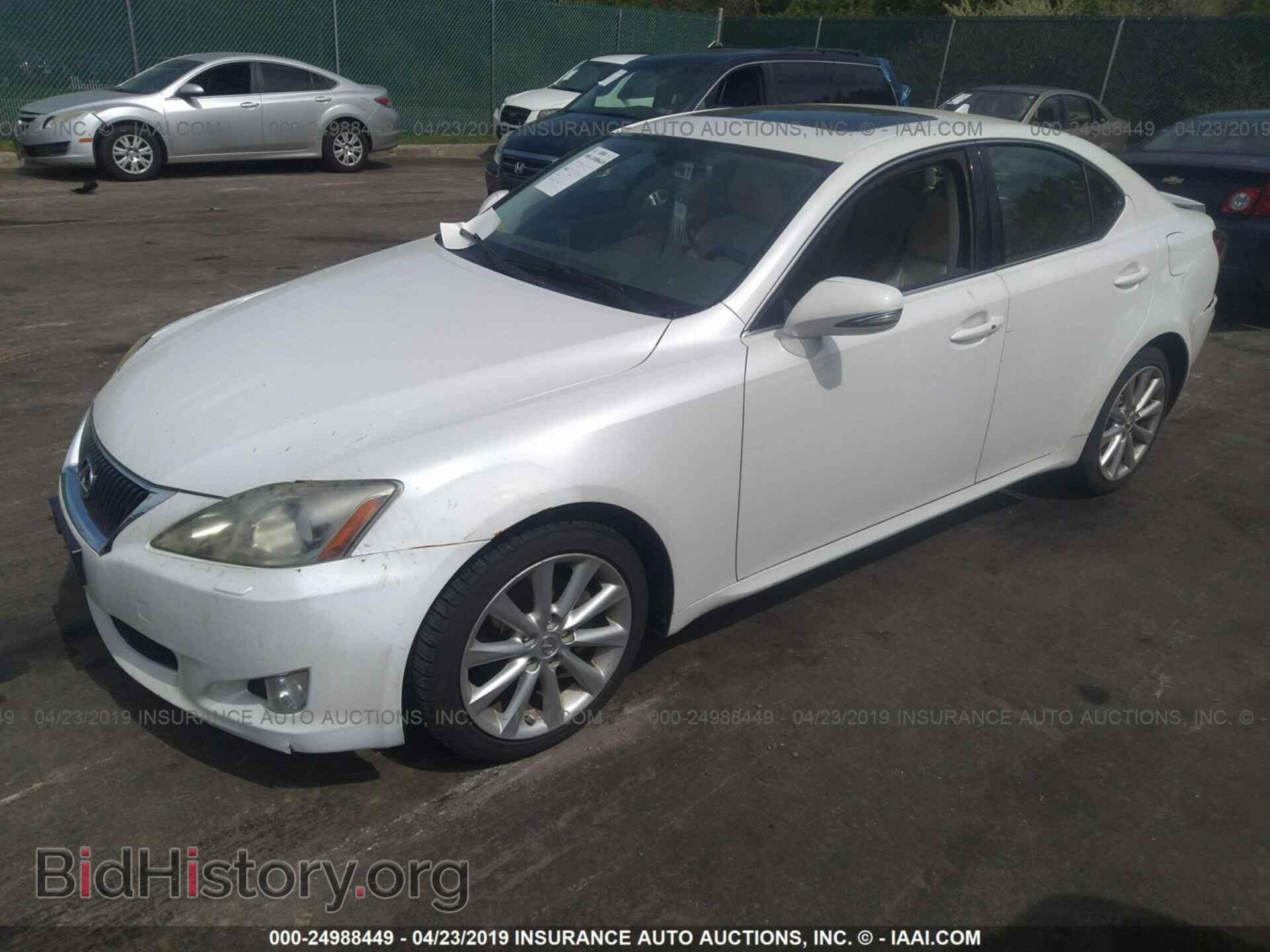 2010 LEXUS IS - VIN: JTHCF5C20A5037767 - Фото 2