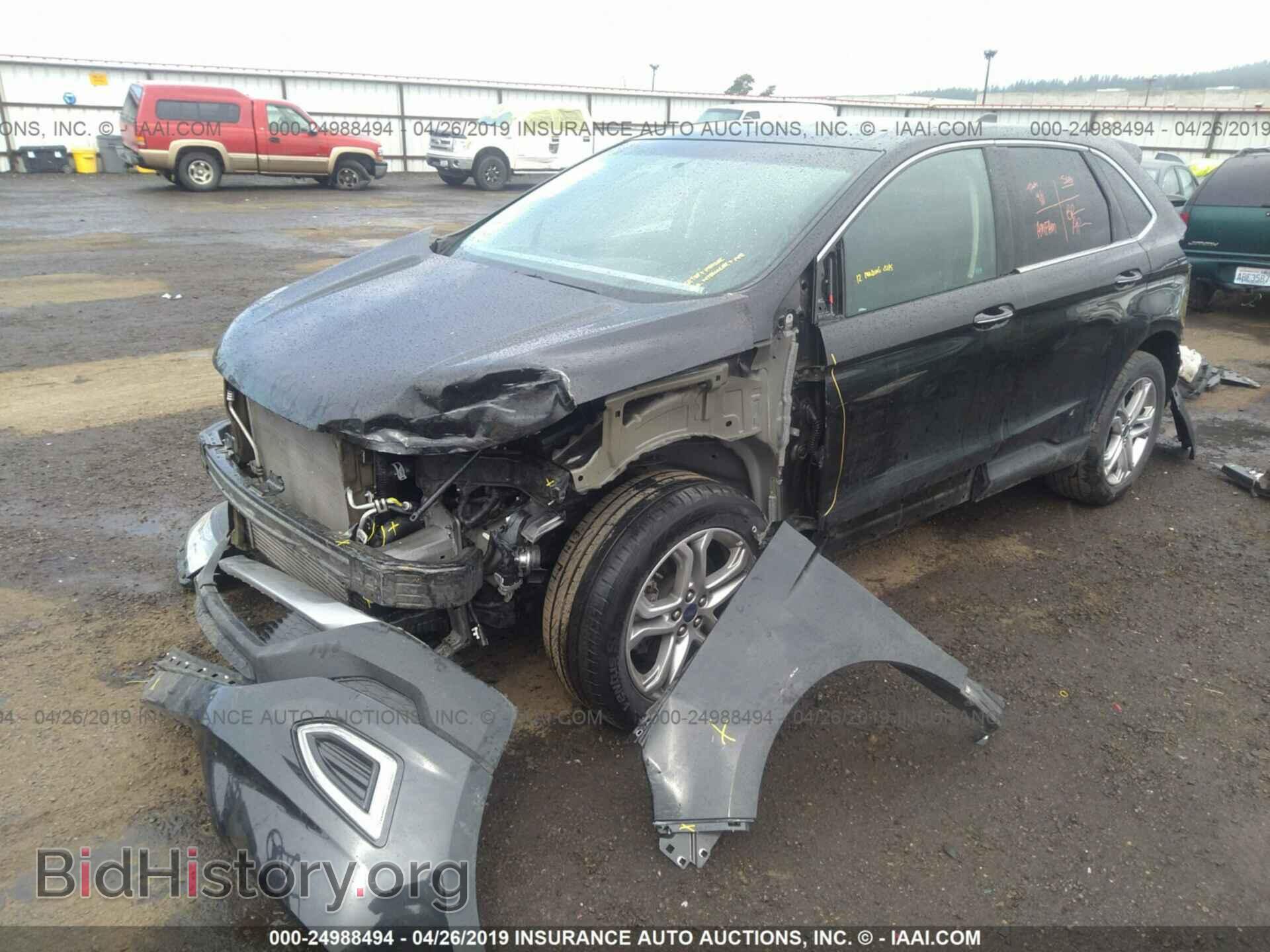 2015 FORD EDGE - VIN: 2FMTK4K94FBB48021 - Фото 2