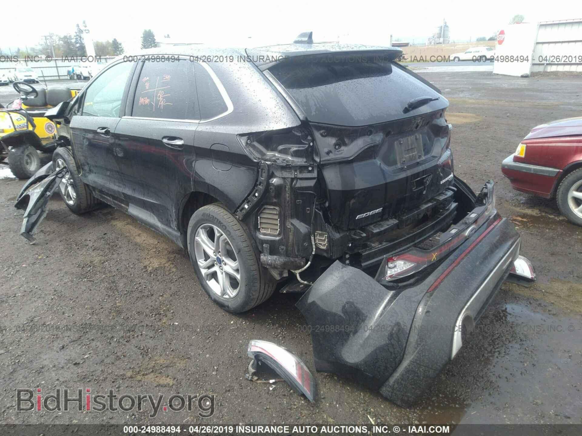 2015 FORD EDGE - VIN: 2FMTK4K94FBB48021 - Фото 3