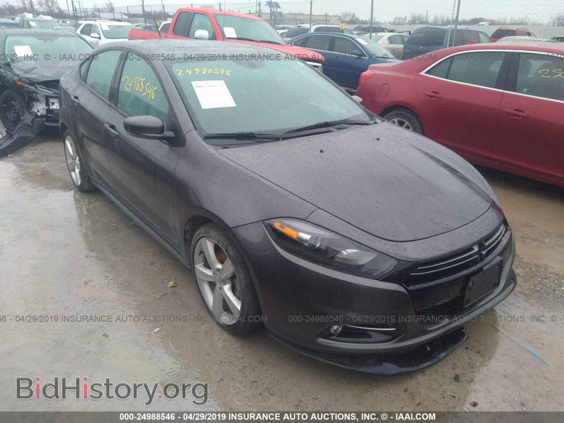Photo 1C3CDFEBXFD111658 - DODGE DART 2015