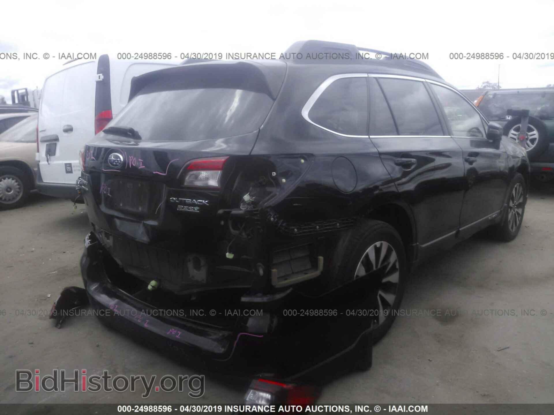 2015 SUBARU OUTBACK - VIN: 4S4BSANC2F3343973 - Фото 4