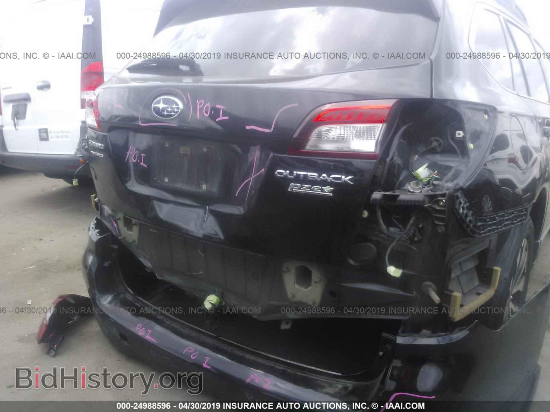 2015 SUBARU OUTBACK - VIN: 4S4BSANC2F3343973 - Фото 6