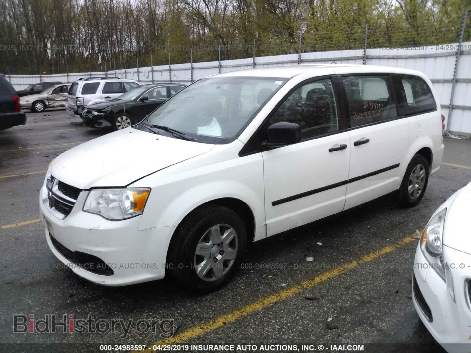 2013 DODGE GRAND CARAVAN - VIN: 2C4RDGBG1DR506060 - Фото 2