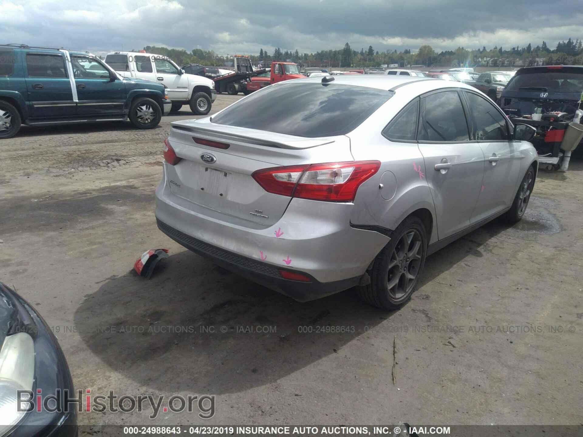 2013 FORD FOCUS - VIN: 1FADP3F25DL246656 - Фото 4