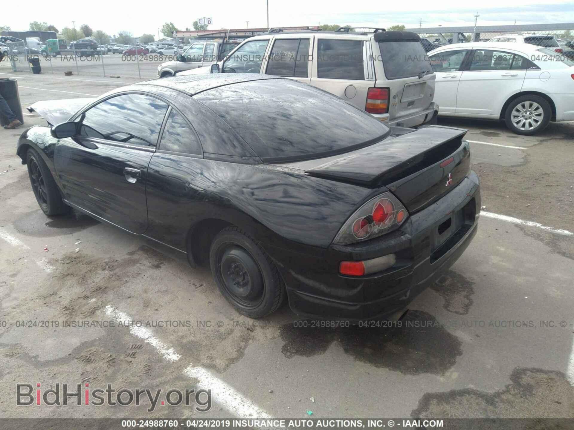2001 MITSUBISHI ECLIPSE - VIN: 4A3AC44G51E137978 - Фото 3