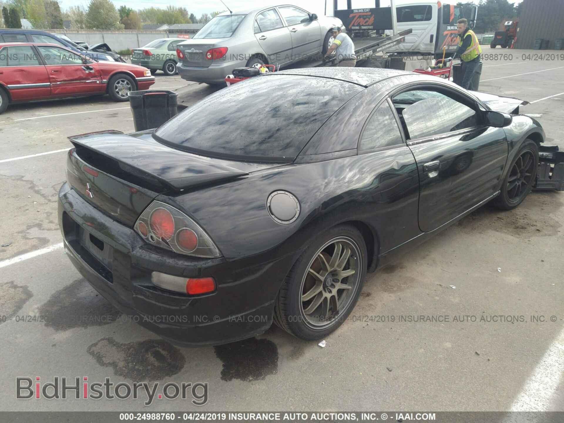 2001 MITSUBISHI ECLIPSE - VIN: 4A3AC44G51E137978 - Фото 4