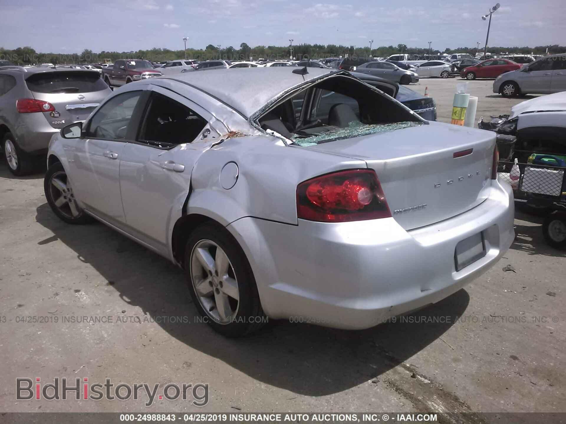 2012 DODGE AVENGER - VIN: 1C3CDZAB1CN247187 - Фото 3