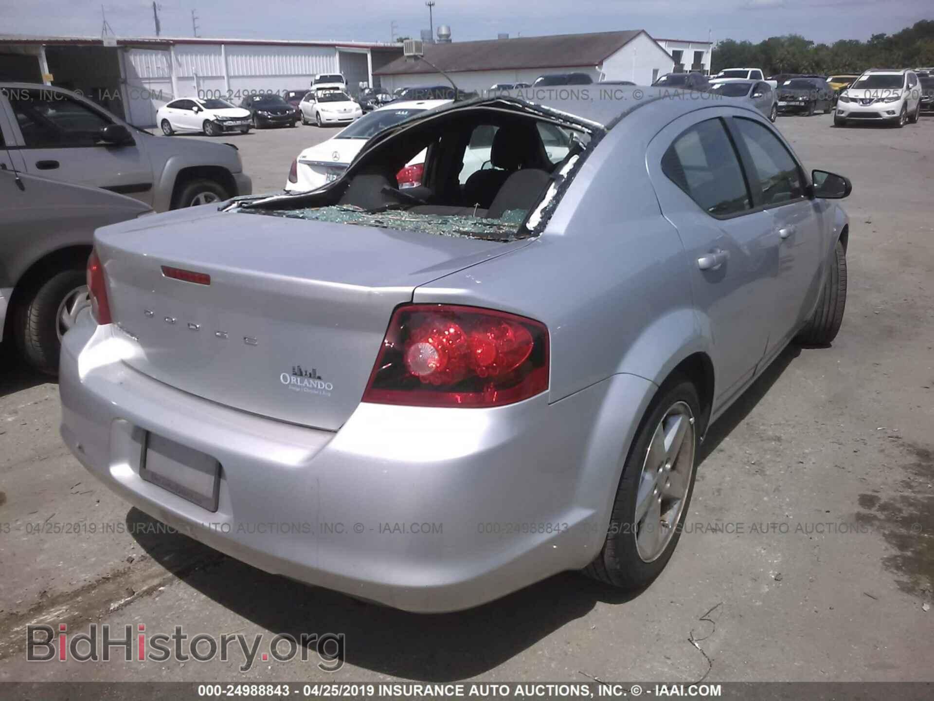 2012 DODGE AVENGER - VIN: 1C3CDZAB1CN247187 - Фото 4
