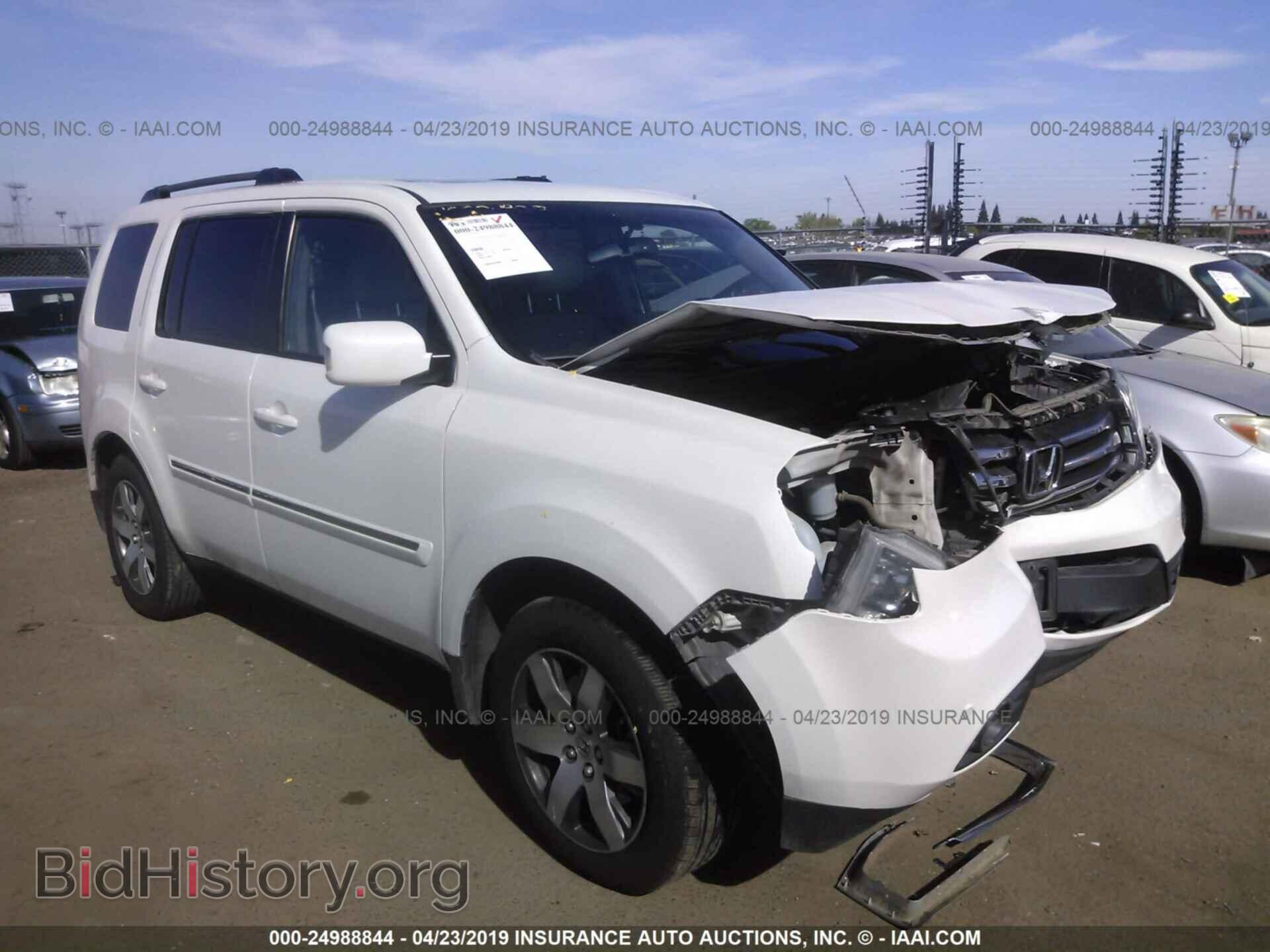 Фотография 5FNYF4H99CB031376 - HONDA PILOT 2012