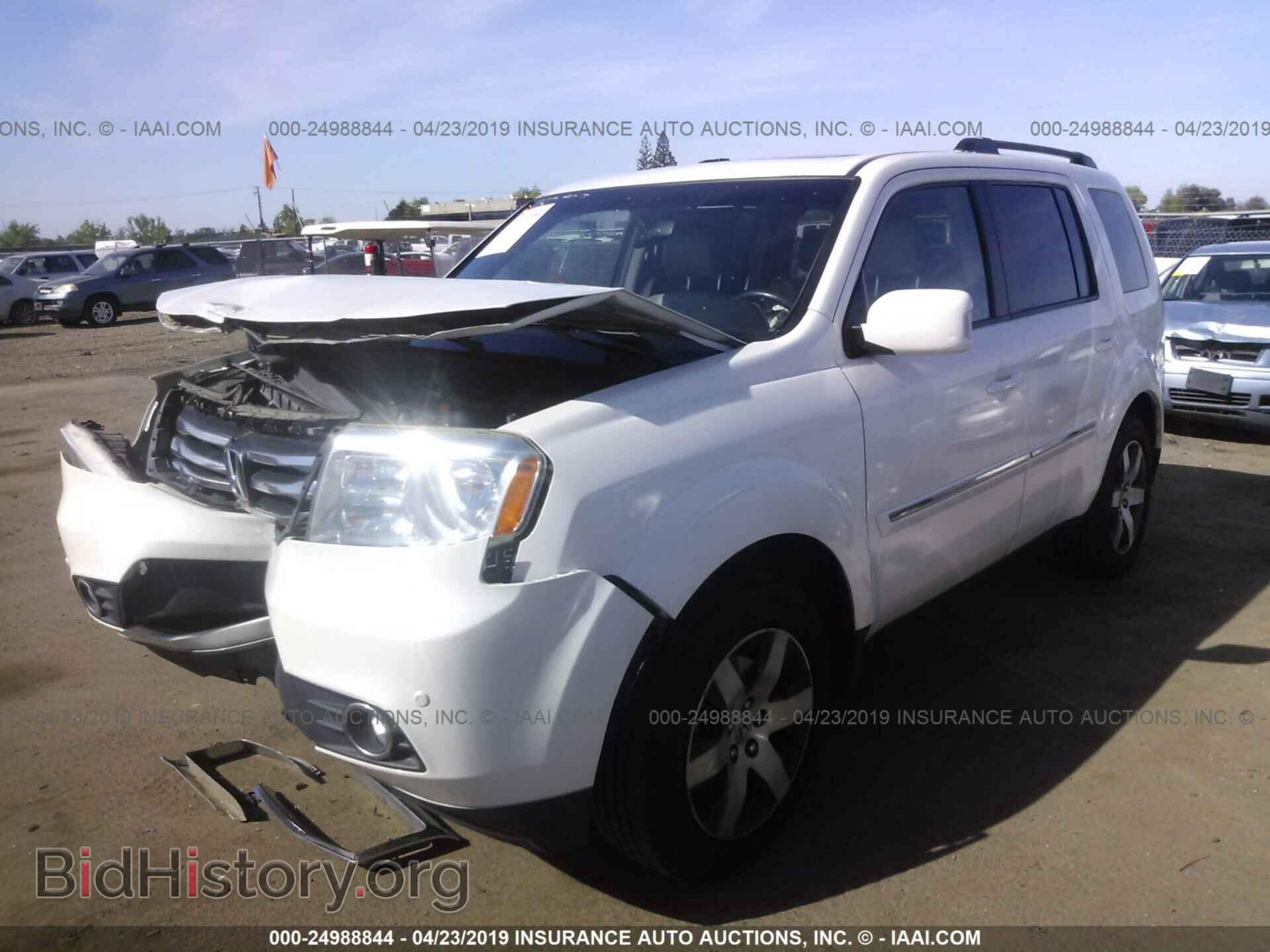 2012 HONDA PILOT - VIN: 5FNYF4H99CB031376 - Фото 2