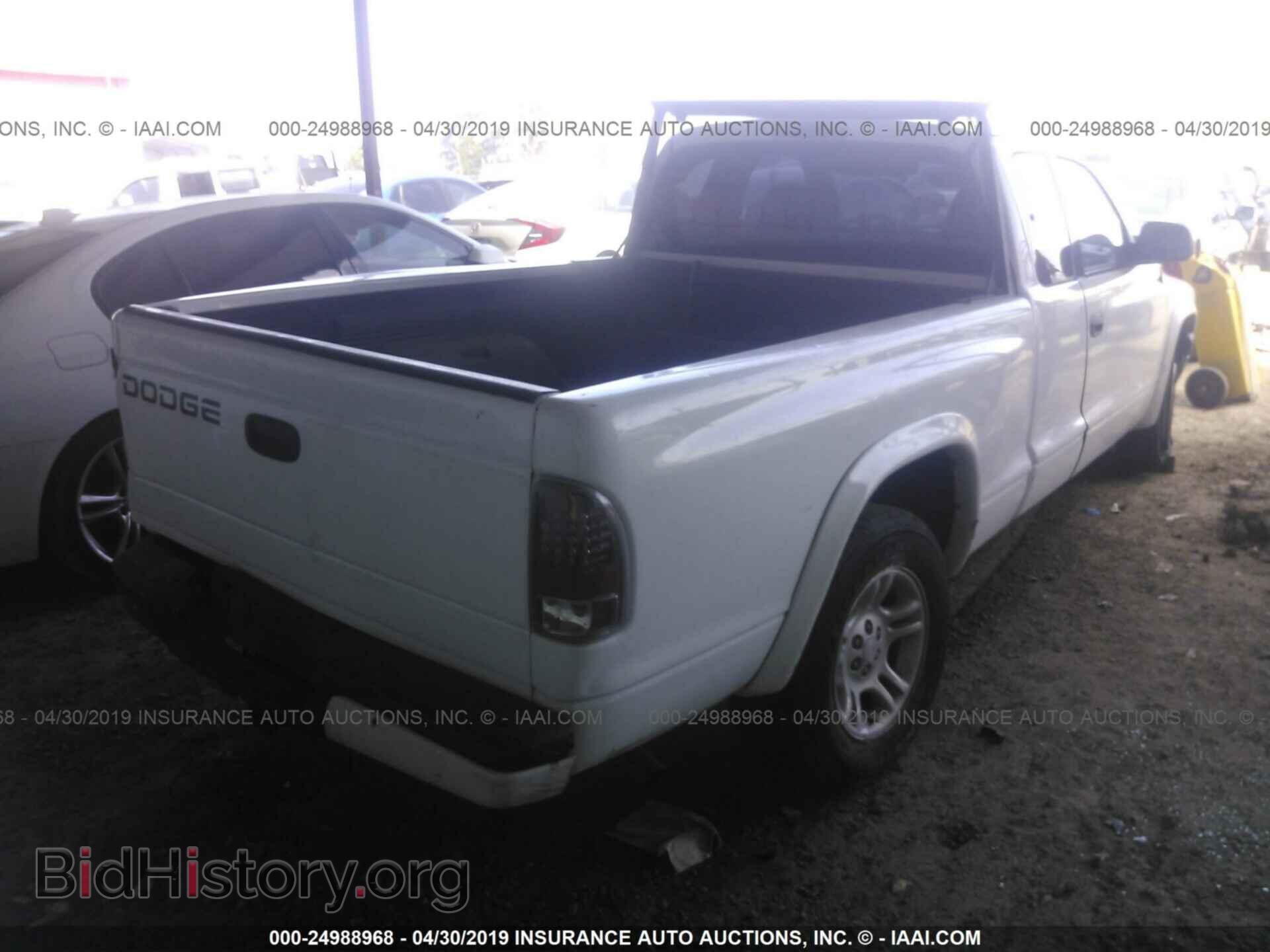 2002 DODGE DAKOTA - VIN: 1B7GL32X62S701439 - Фото 4