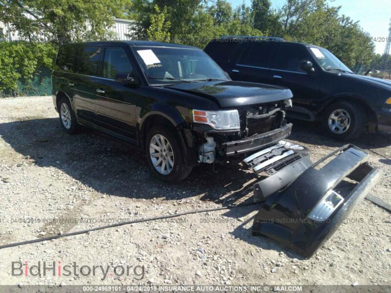 2011 Ford FLEX SEL (VIN 2FMHK6CCXBBD08120) — photo 1 of 10, IAAI, damage: front & rear