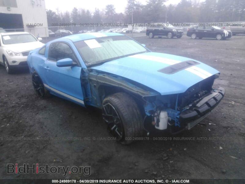 2011 Ford MUSTANG (VIN 1ZVBP8JS2B5114250) — фото 1 из 10, IAAI, повреждение: передняя и задняя часть