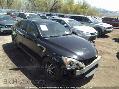 2006 Lexus IS 350, black — VIN JTHBE262565000617, IAAI