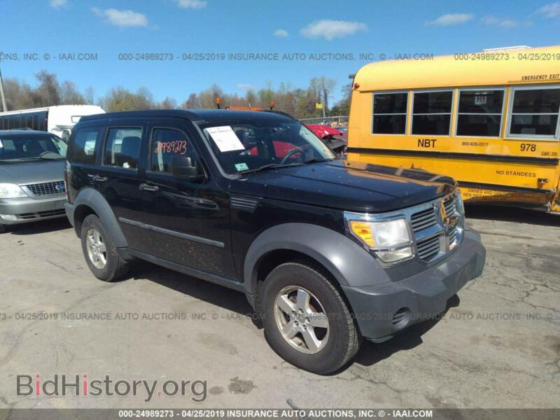 2007 Dodge NITRO SXT (VIN 1D8GU28K67W616556) — фото 1 из 10, IAAI, повреждение: механическое