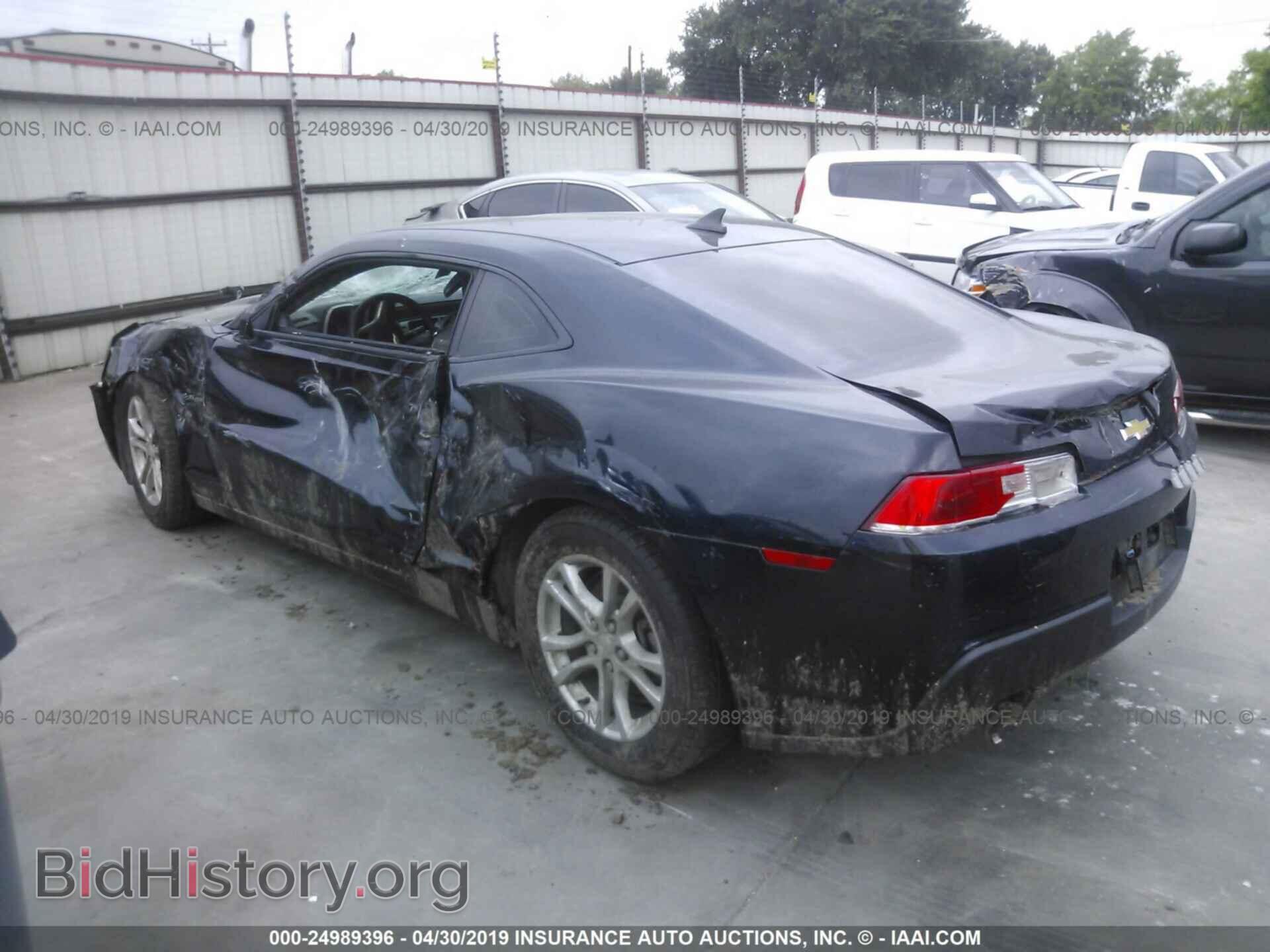 2014 CHEVROLET CAMARO - VIN: 2G1FA1E32E9217362 - Фото 3