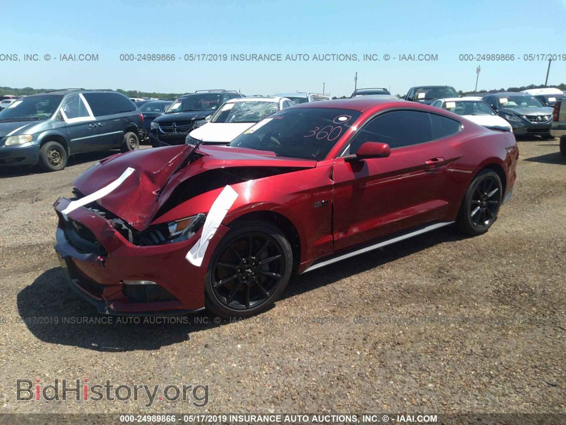 2016 FORD MUSTANG - VIN: 1FA6P8CF7G5271497 - Фото 2