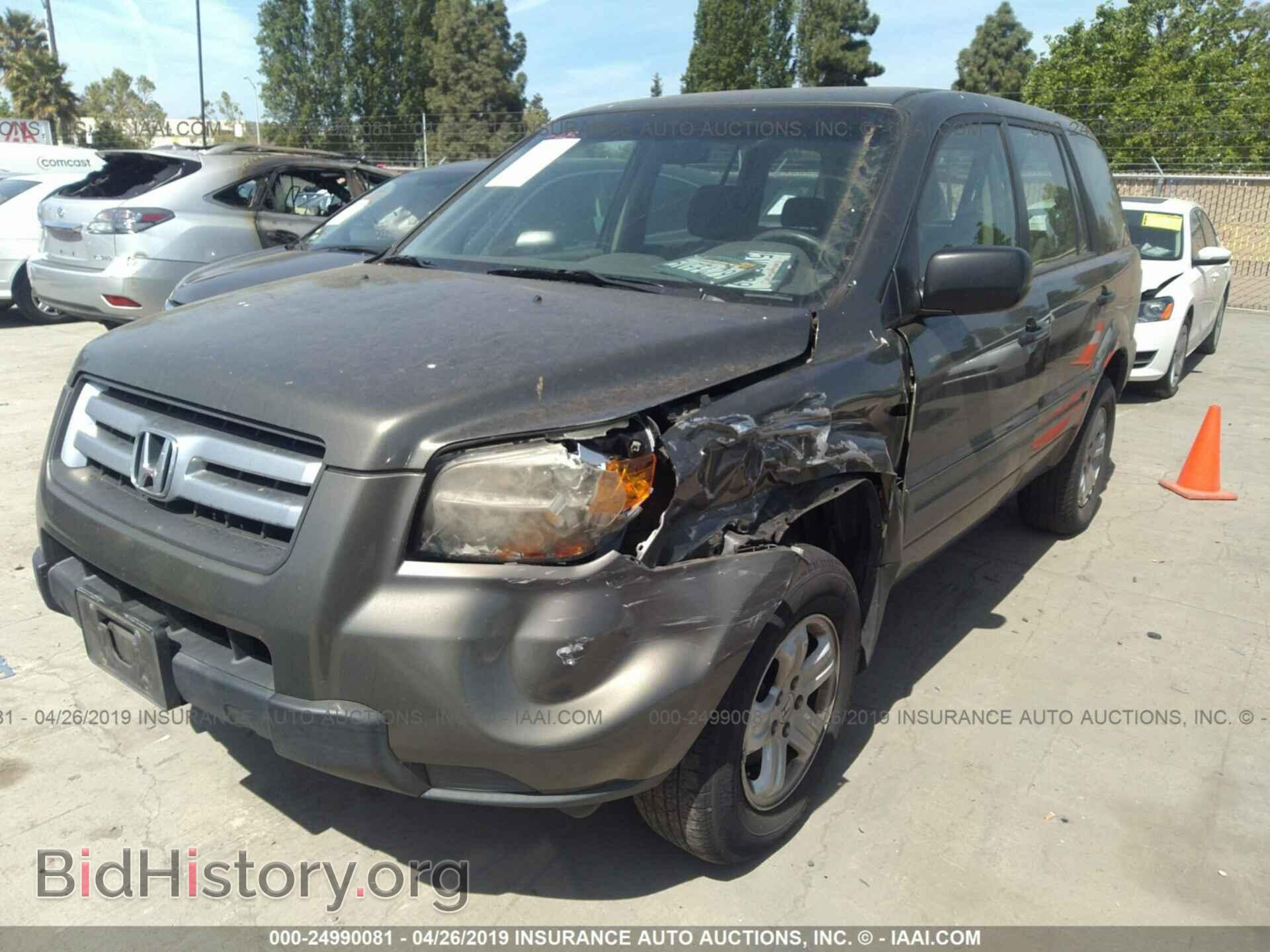 2006 HONDA PILOT - VIN: 5FNYF18156B026768 - Фото 2