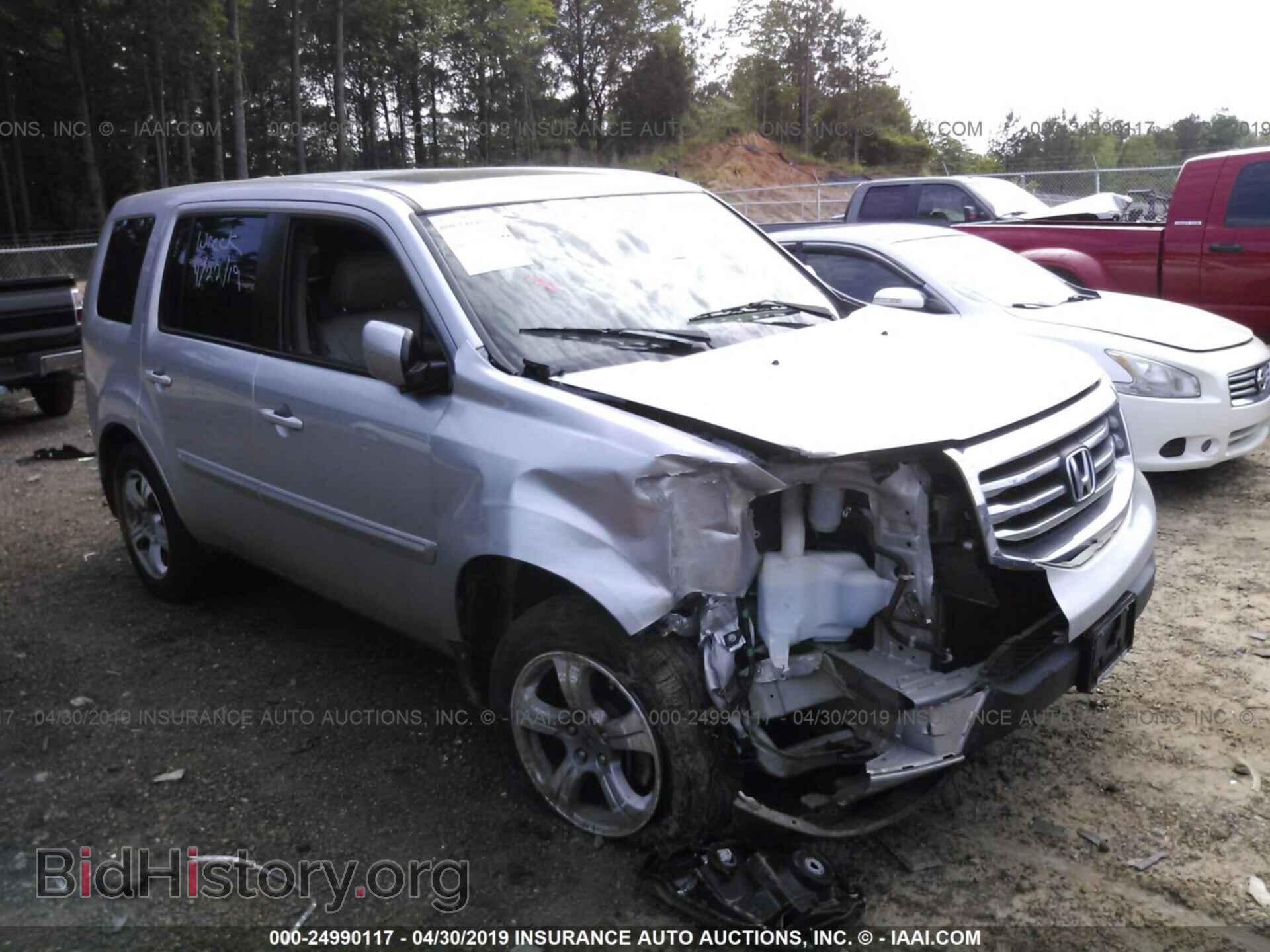 Фотография 5FNYF3H57DB013709 - HONDA PILOT 2013