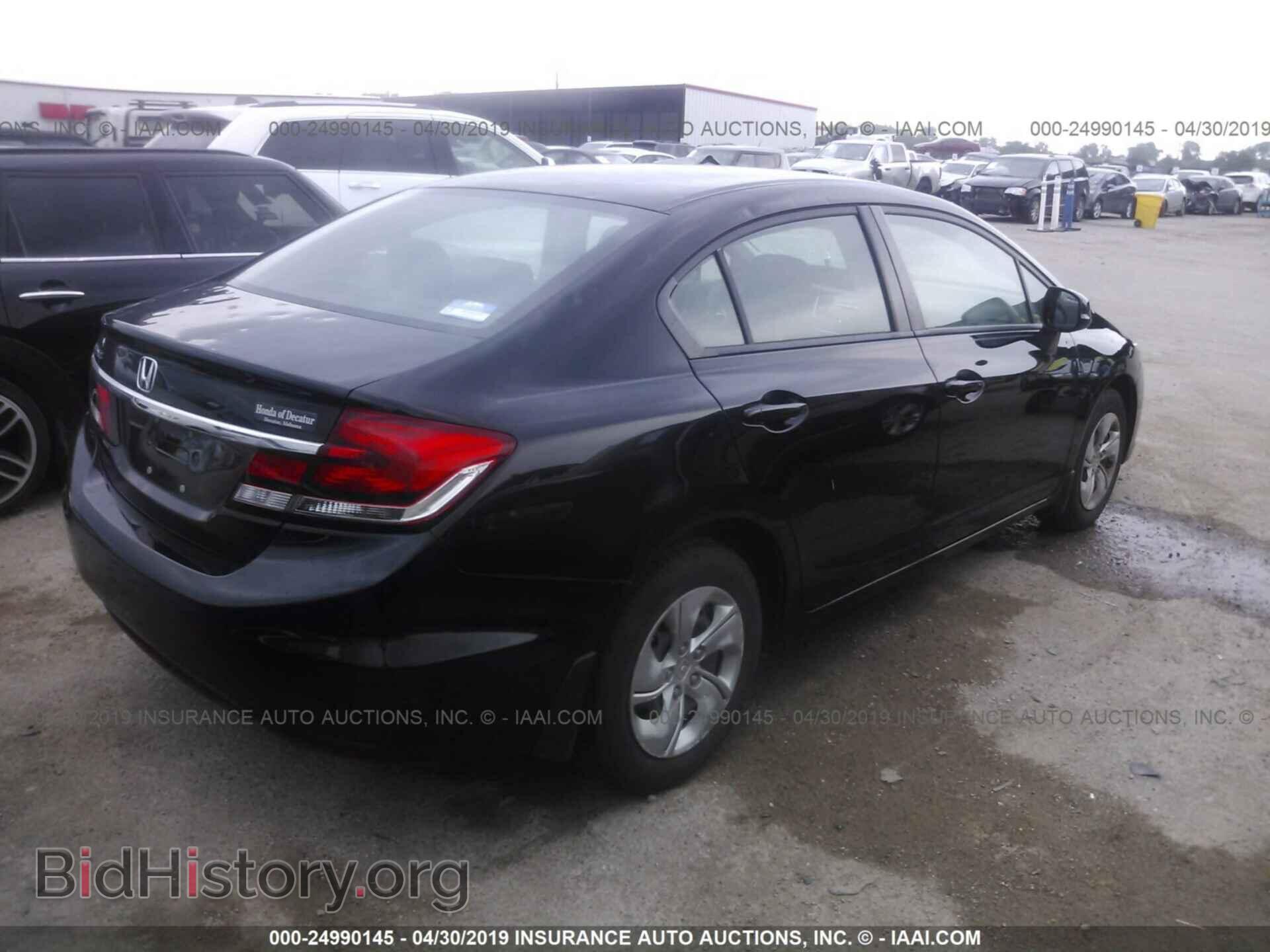 2013 HONDA CIVIC - VIN: 19XFB2F50DE005117 - Фото 4