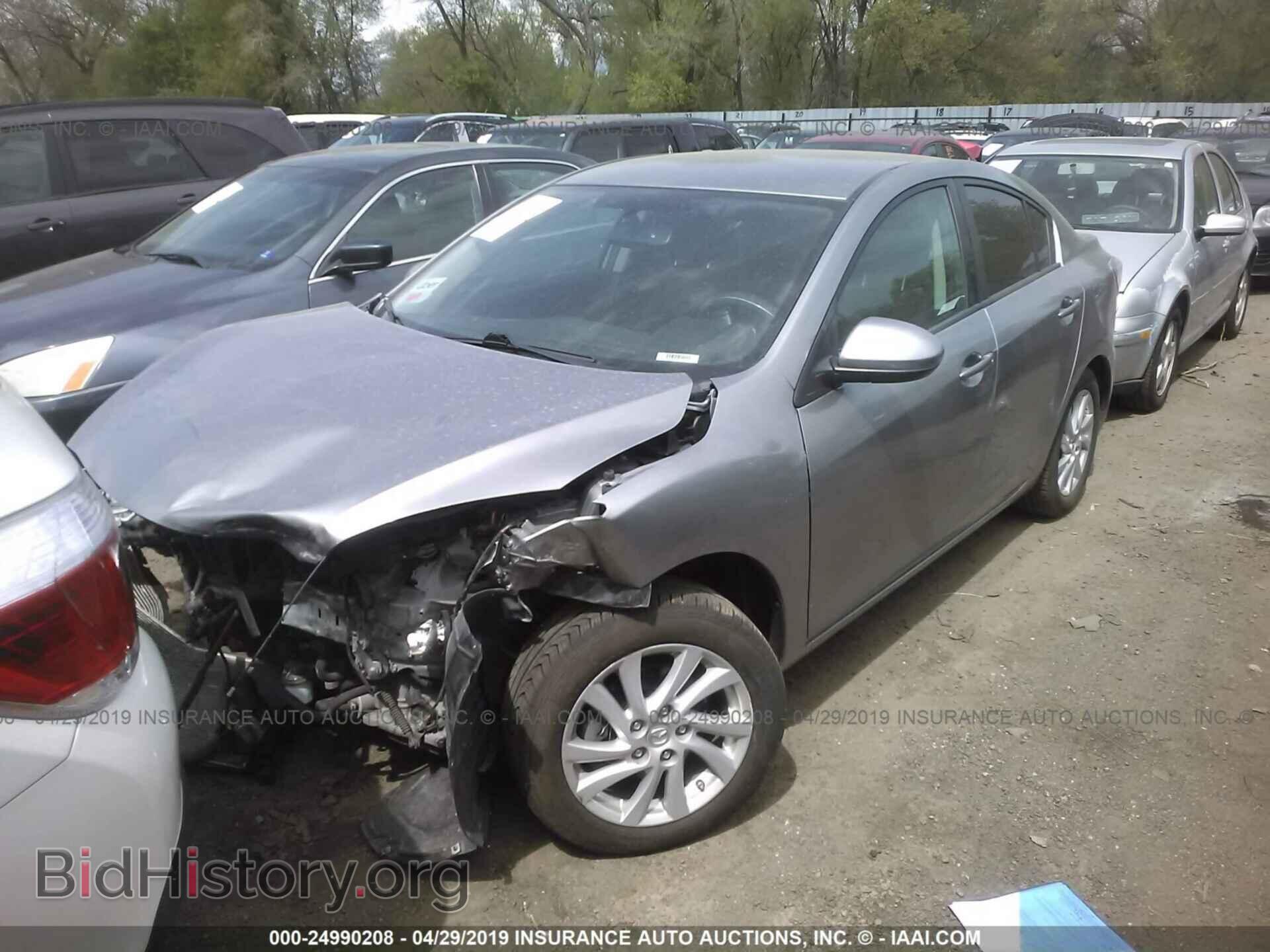 2012 MAZDA 3 - VIN: JM1BL1VFXC1505397 - Фото 2