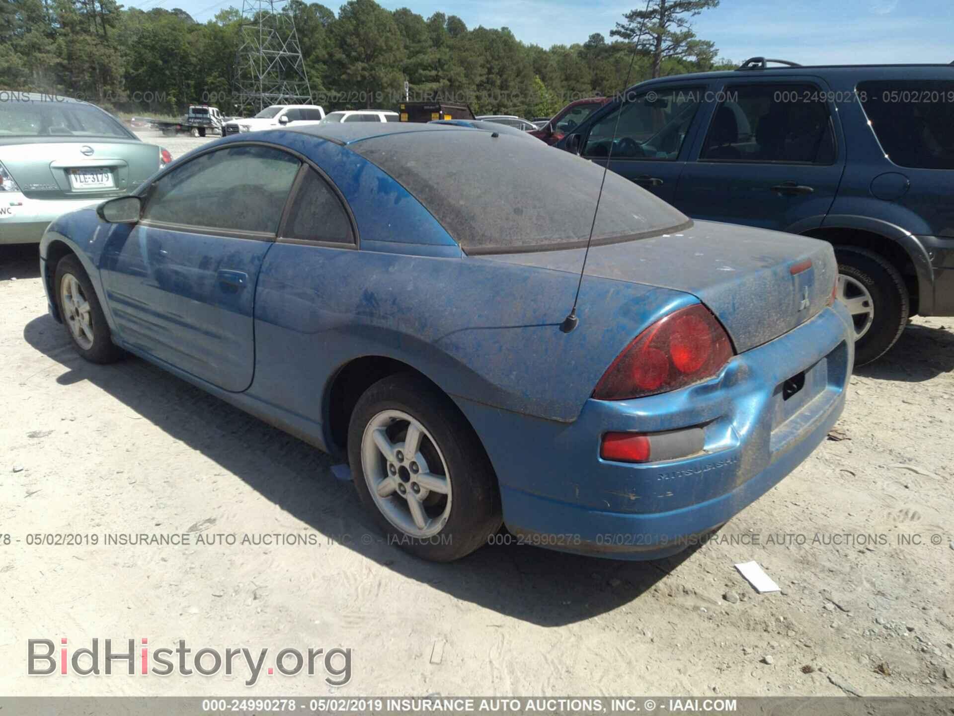 2002 MITSUBISHI ECLIPSE - VIN: 4A3AC34G42E056269 - Фото 3