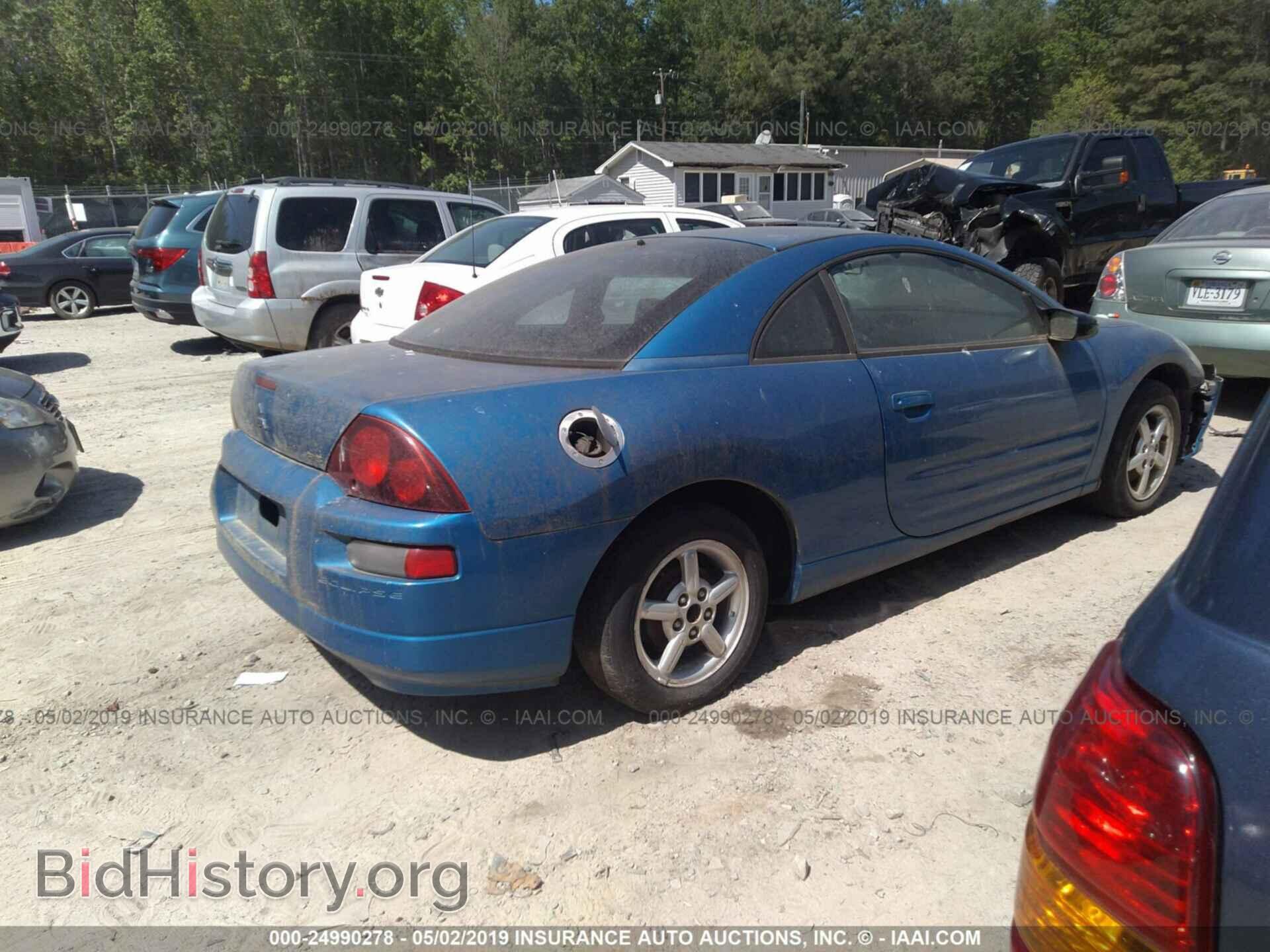 2002 MITSUBISHI ECLIPSE - VIN: 4A3AC34G42E056269 - Фото 4