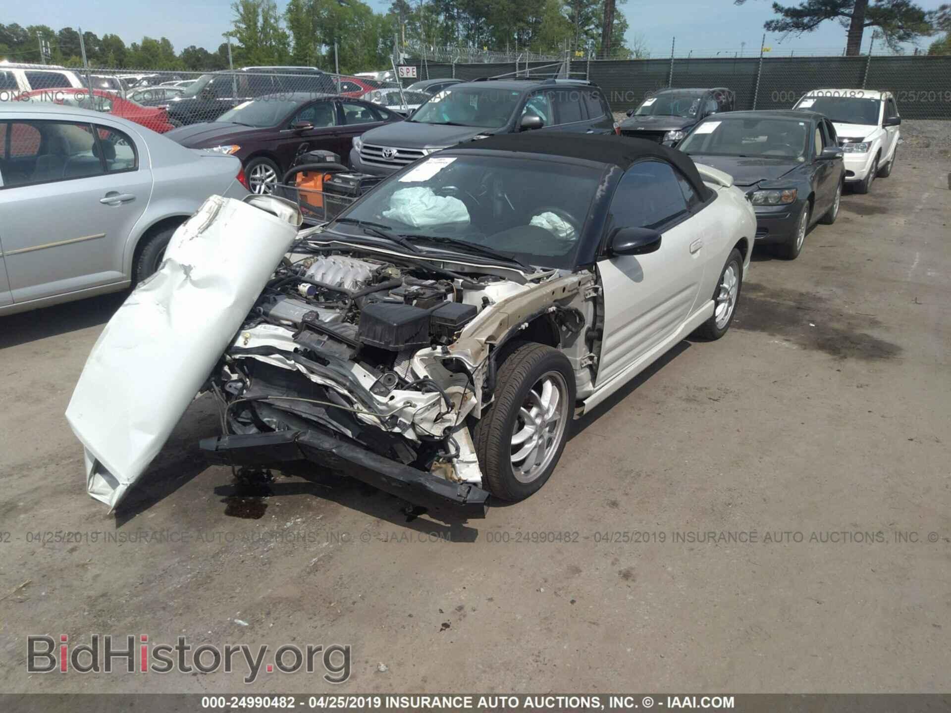 2003 MITSUBISHI ECLIPSE - VIN: 4A3AE75H53E201166 - Photo 2
