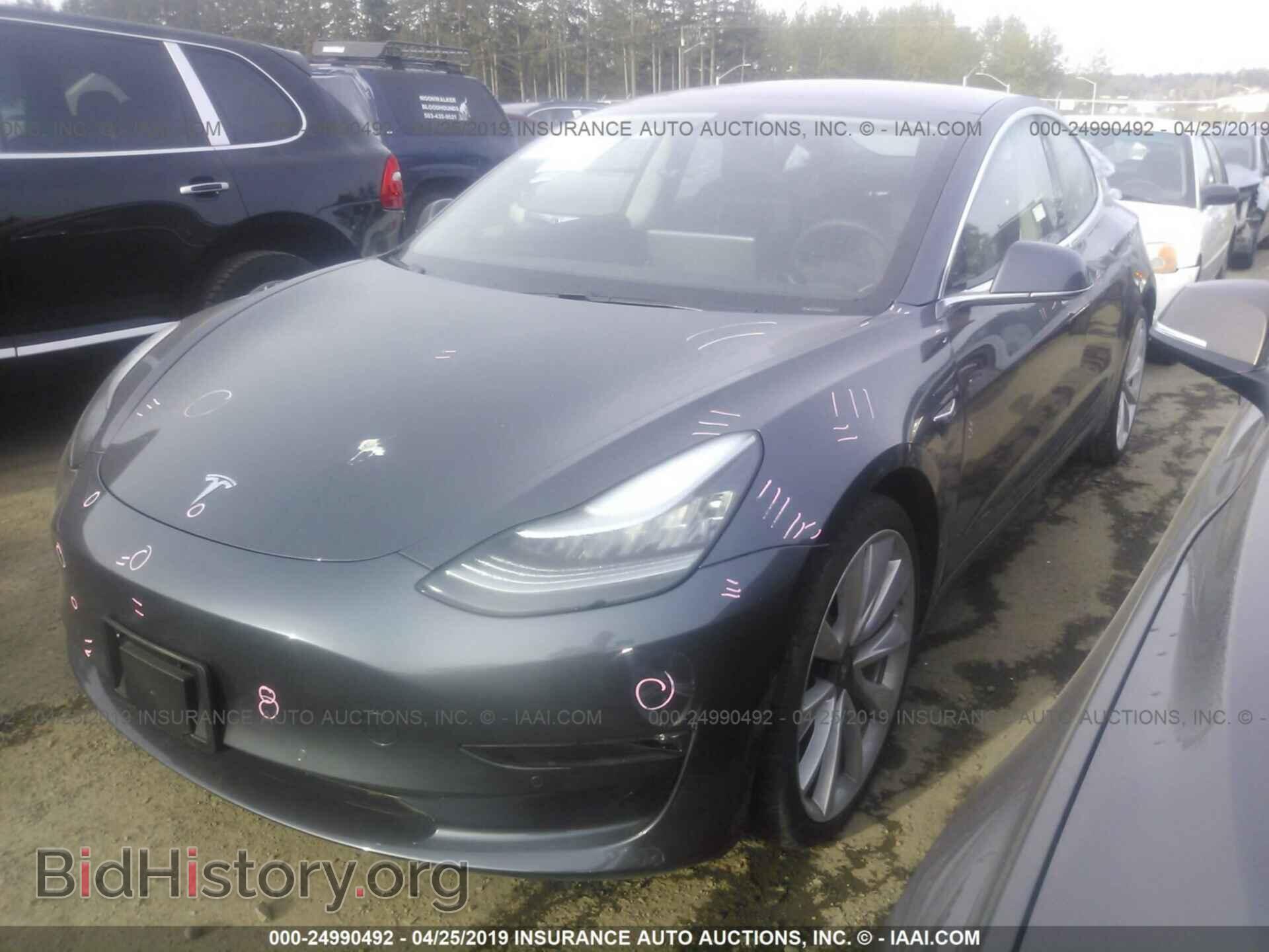 2018 TESLA MODEL 3 - VIN: 5YJ3E1EB2JF083156 - Фото 2