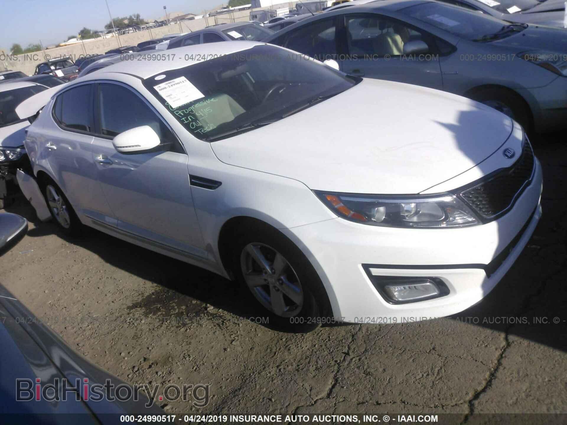 Фотография KNAGM4A73E5520304 - KIA OPTIMA 2014