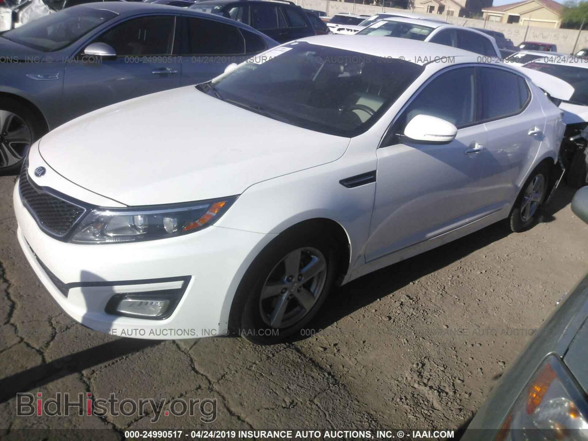 2014 KIA OPTIMA - VIN: KNAGM4A73E5520304 - Фото 2
