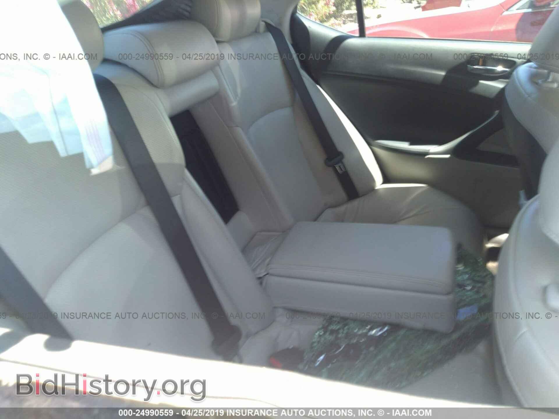 2011 LEXUS IS - VIN: JTHBF5C2XB5129854 - Фото 8