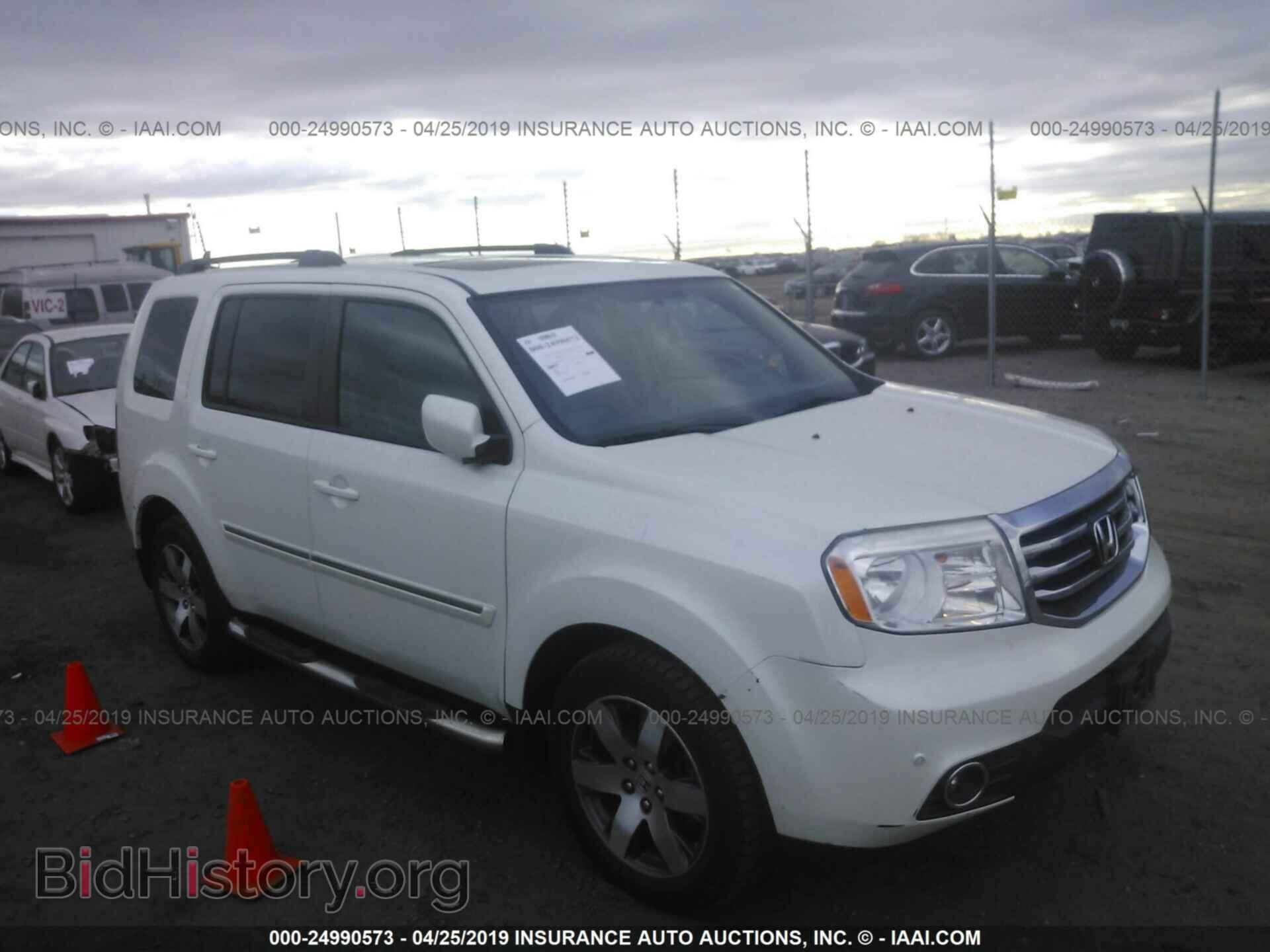 Фотография 5FNYF4H90DB058967 - HONDA PILOT 2013