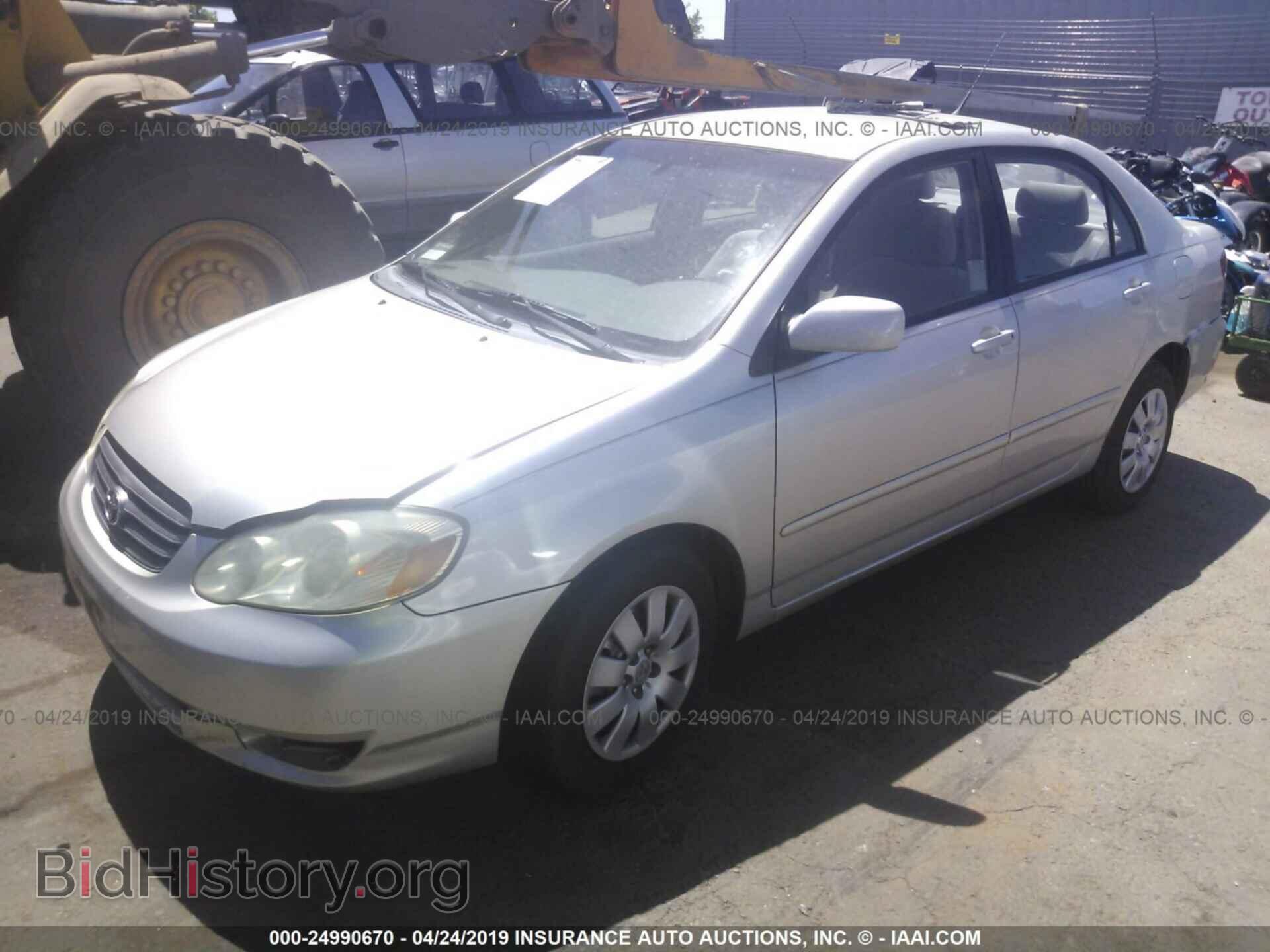 2003 TOYOTA COROLLA - VIN: JTDBR32E730007945 - Фото 2