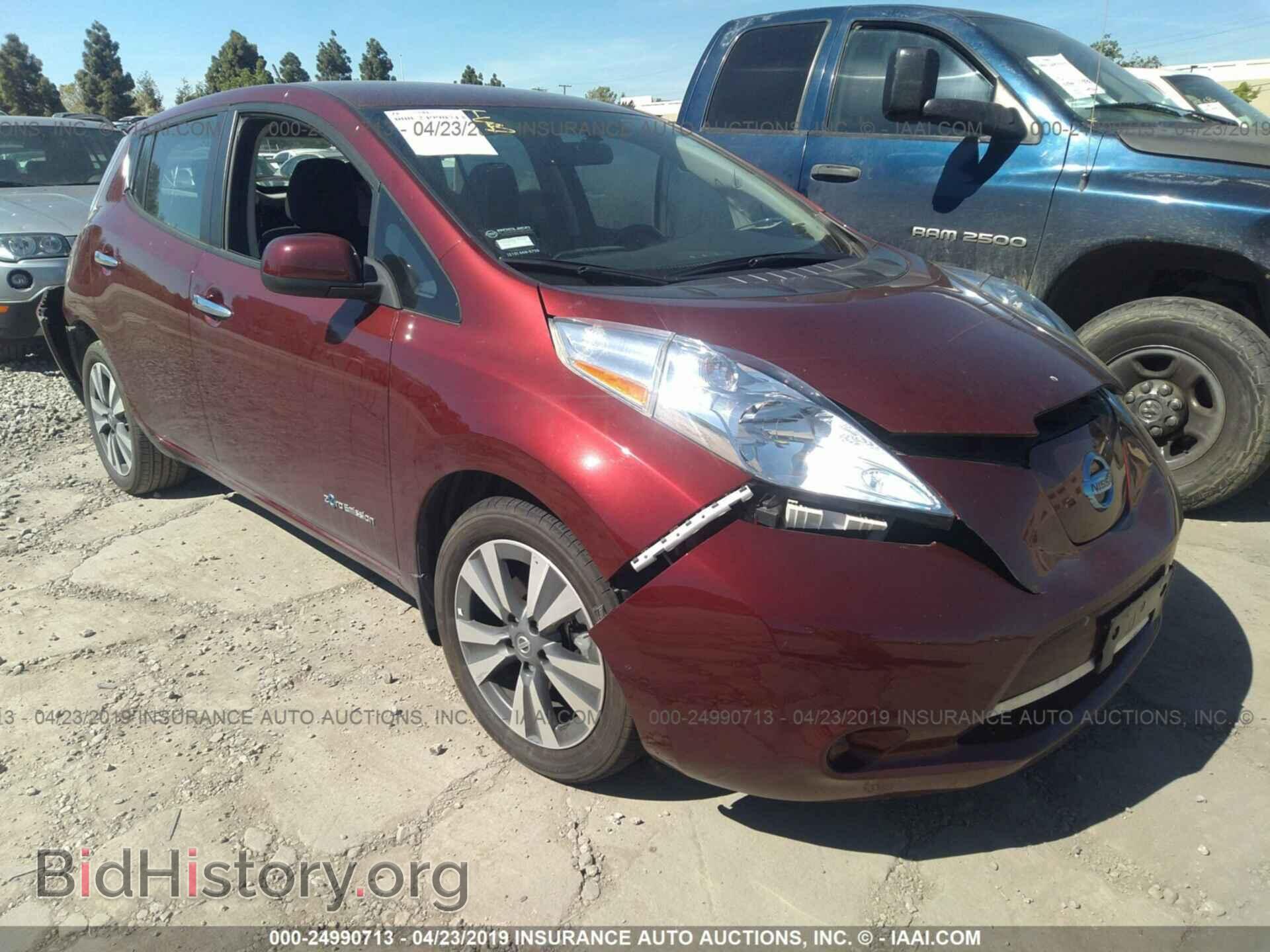 Photo 1N4BZ0CP2HC304518 - NISSAN LEAF 2017