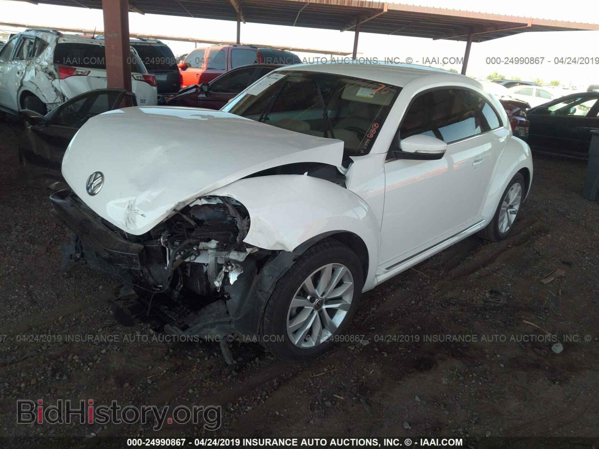 2014 VOLKSWAGEN BEETLE - VIN: 3VWJL7AT5EM618039 - Фото 2