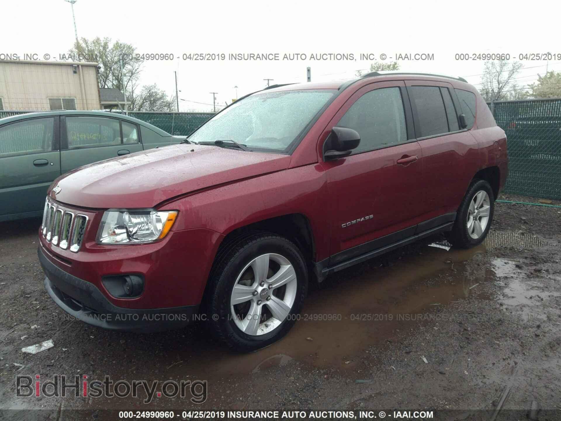 2011 JEEP COMPASS - VIN: 1J4NT1FB6BD139647 - Фото 2