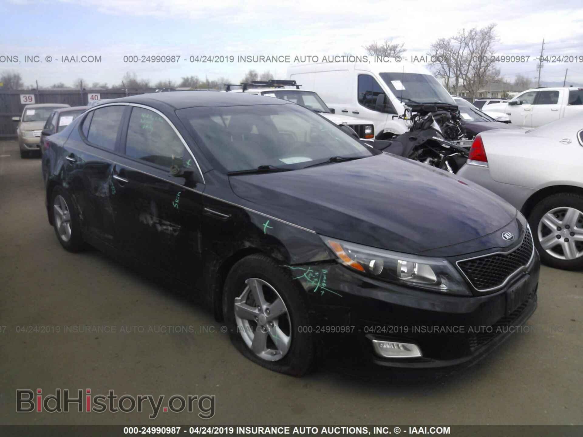 Фотография 5XXGM4A70FG386772 - KIA OPTIMA 2015