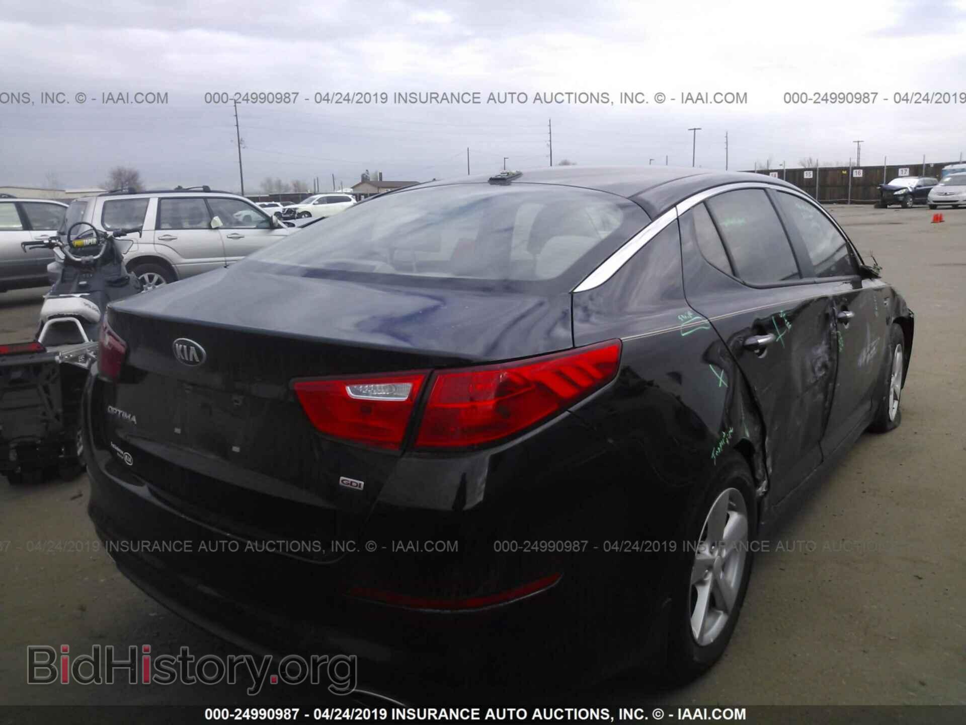 2015 KIA OPTIMA - VIN: 5XXGM4A70FG386772 - Фото 4