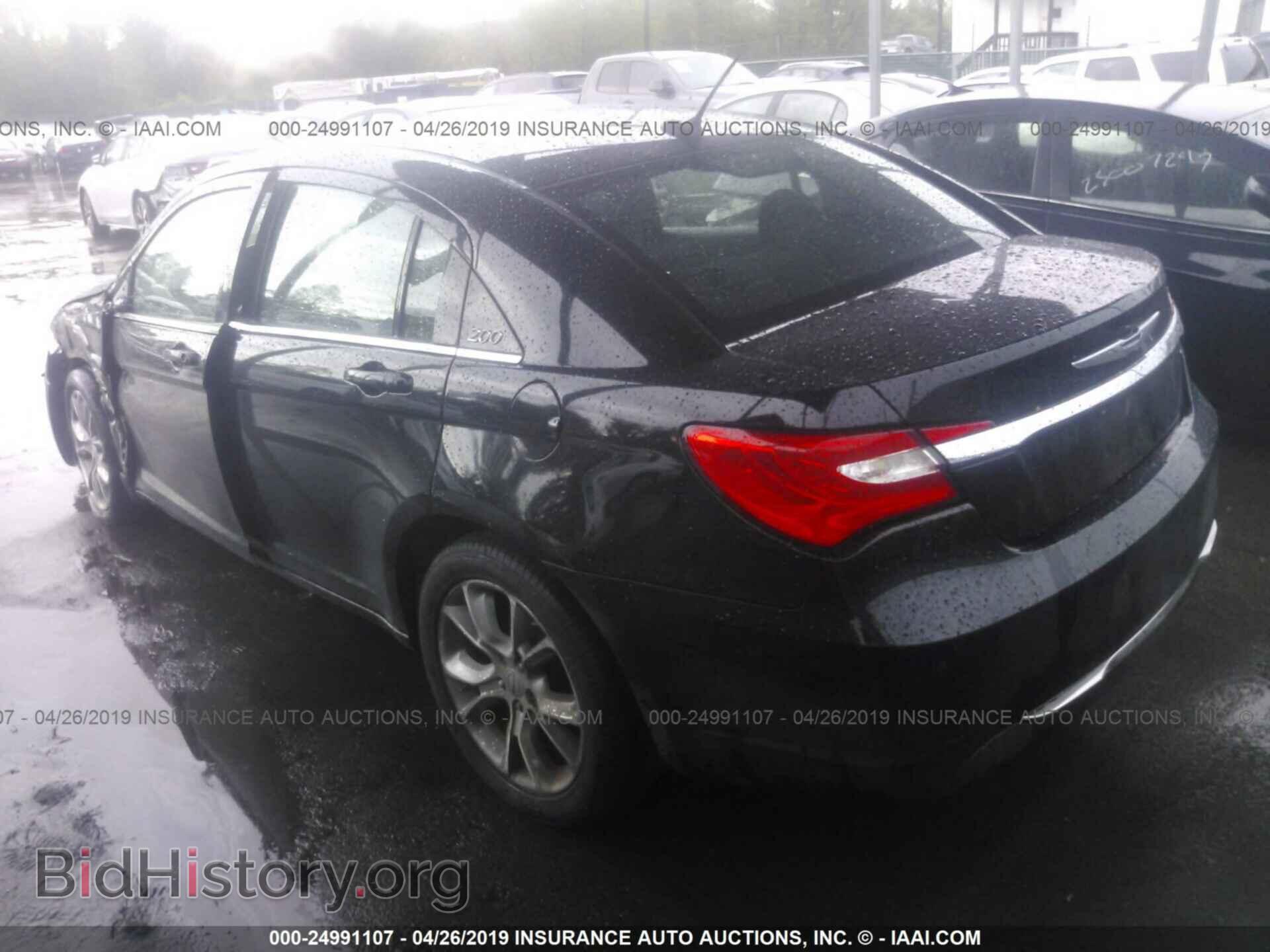 2012 CHRYSLER 200 - VIN: 1C3CCBBBXCN107468 - Фото 3