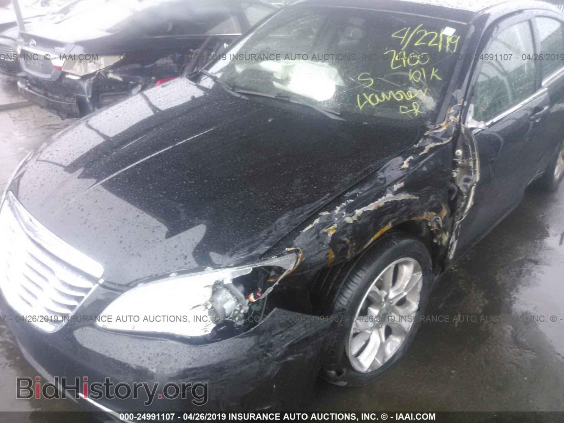 2012 CHRYSLER 200 - VIN: 1C3CCBBBXCN107468 - Фото 6