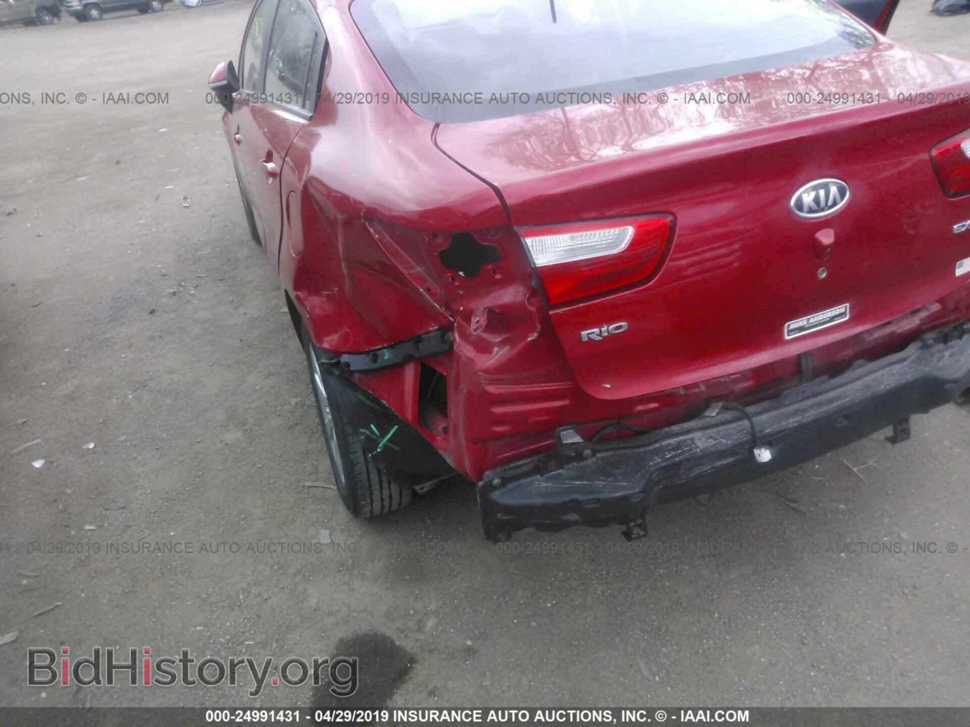 2012 KIA RIO - VIN: KNADN4A35C6085418 - Фото 6
