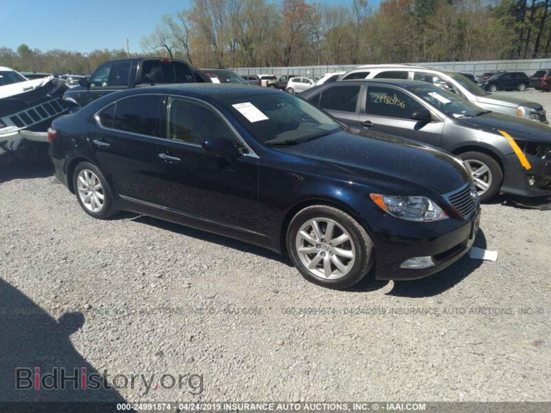 2007 Lexus LS 460 (VIN JTHBL46F375037476) — photo 1 of 10, IAAI, damage: electrical