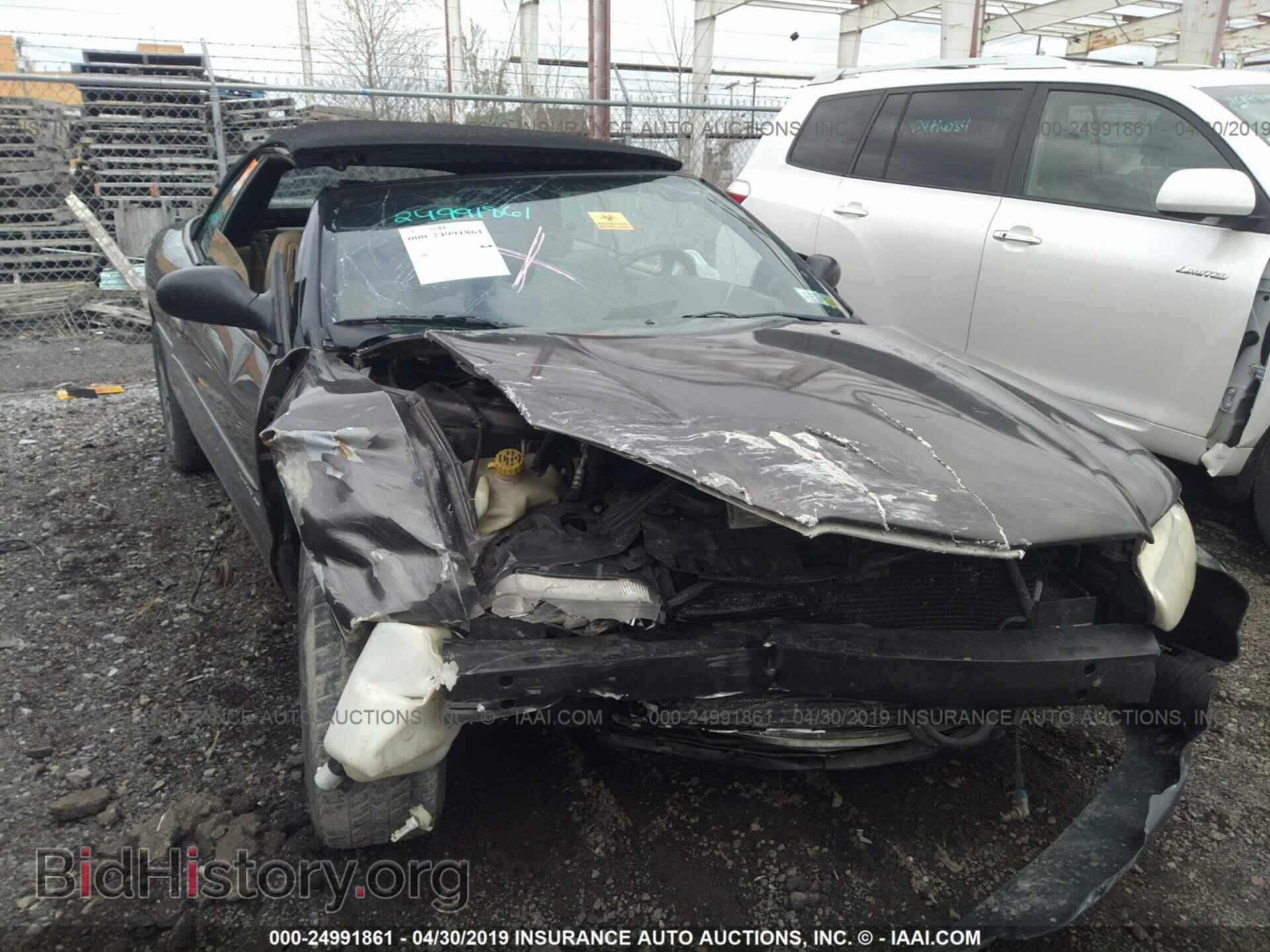2000 CHRYSLER SEBRING - VIN: 3C3EL55H2YT227296 - Фото 6