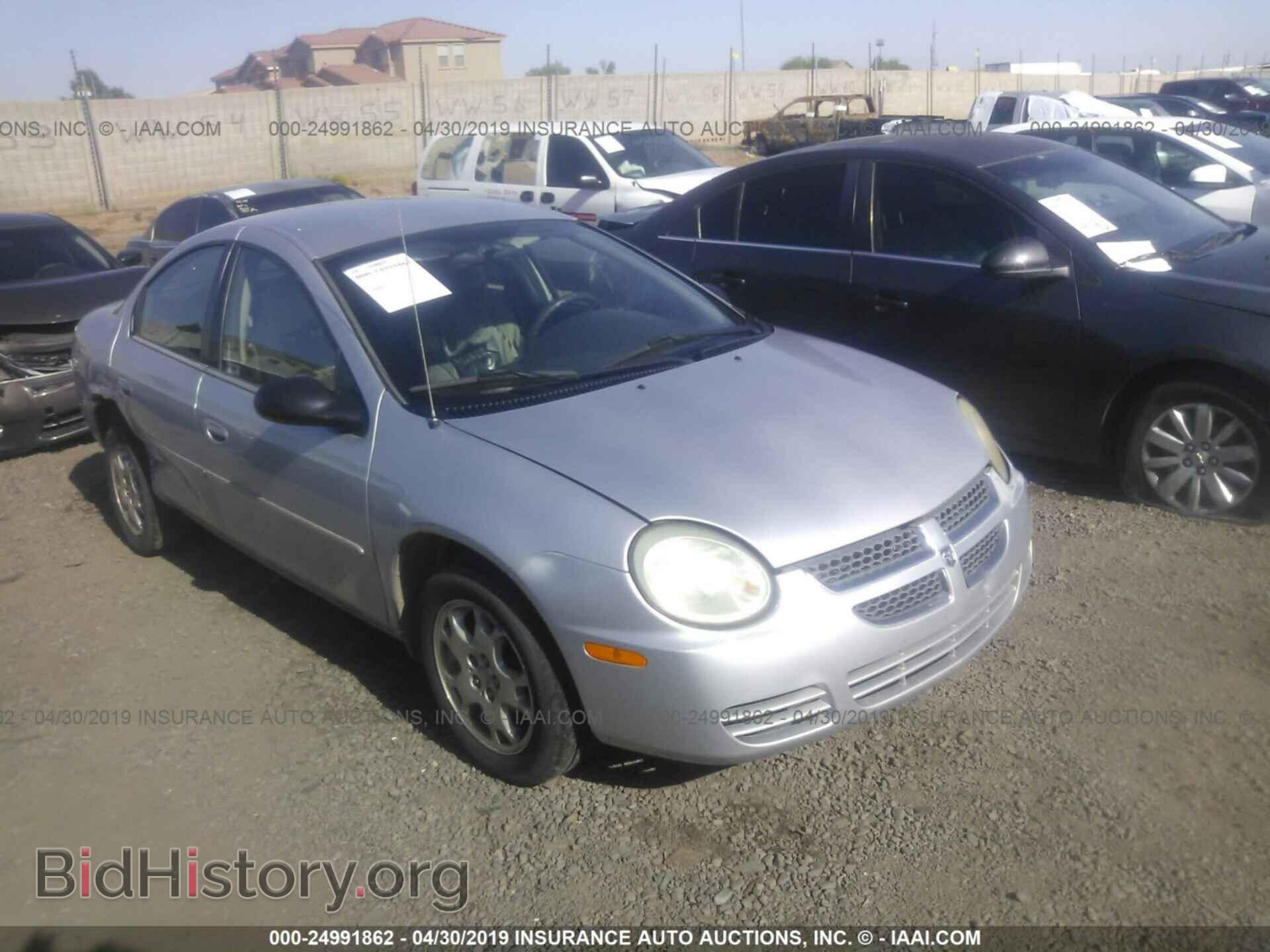 Photo 1B3ES56C15D140395 - DODGE NEON 2005