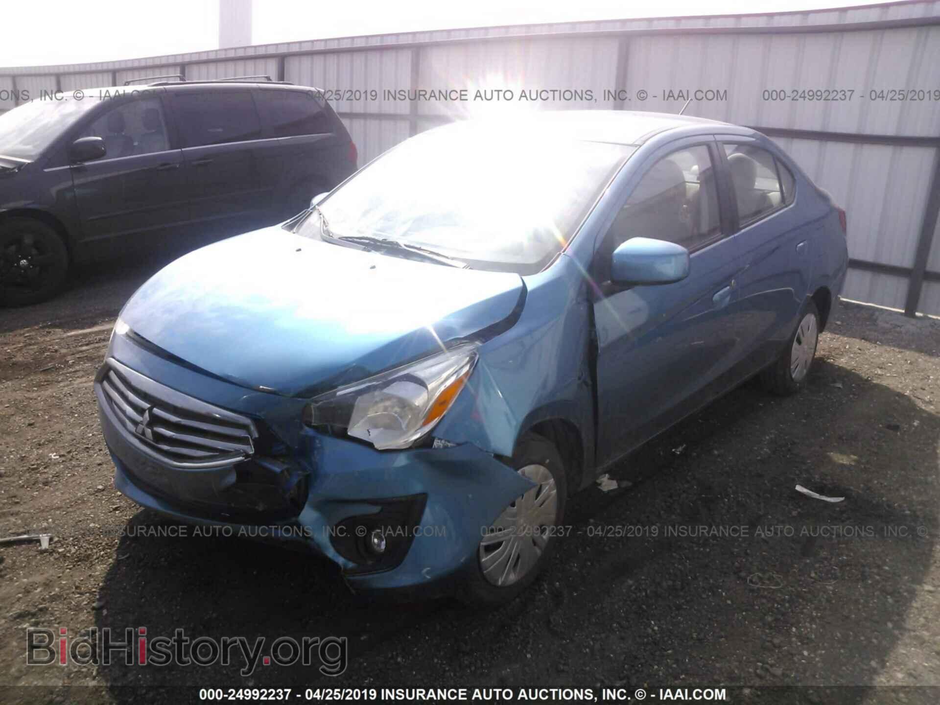 2018 MITSUBISHI MIRAGE - VIN: ML32F3FJ7JHF06541 - Фото 2