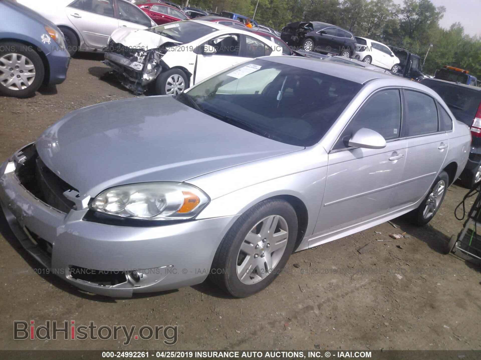 2011 CHEVROLET IMPALA - VIN: 2G1WB5EK5B1165117 - Фото 2