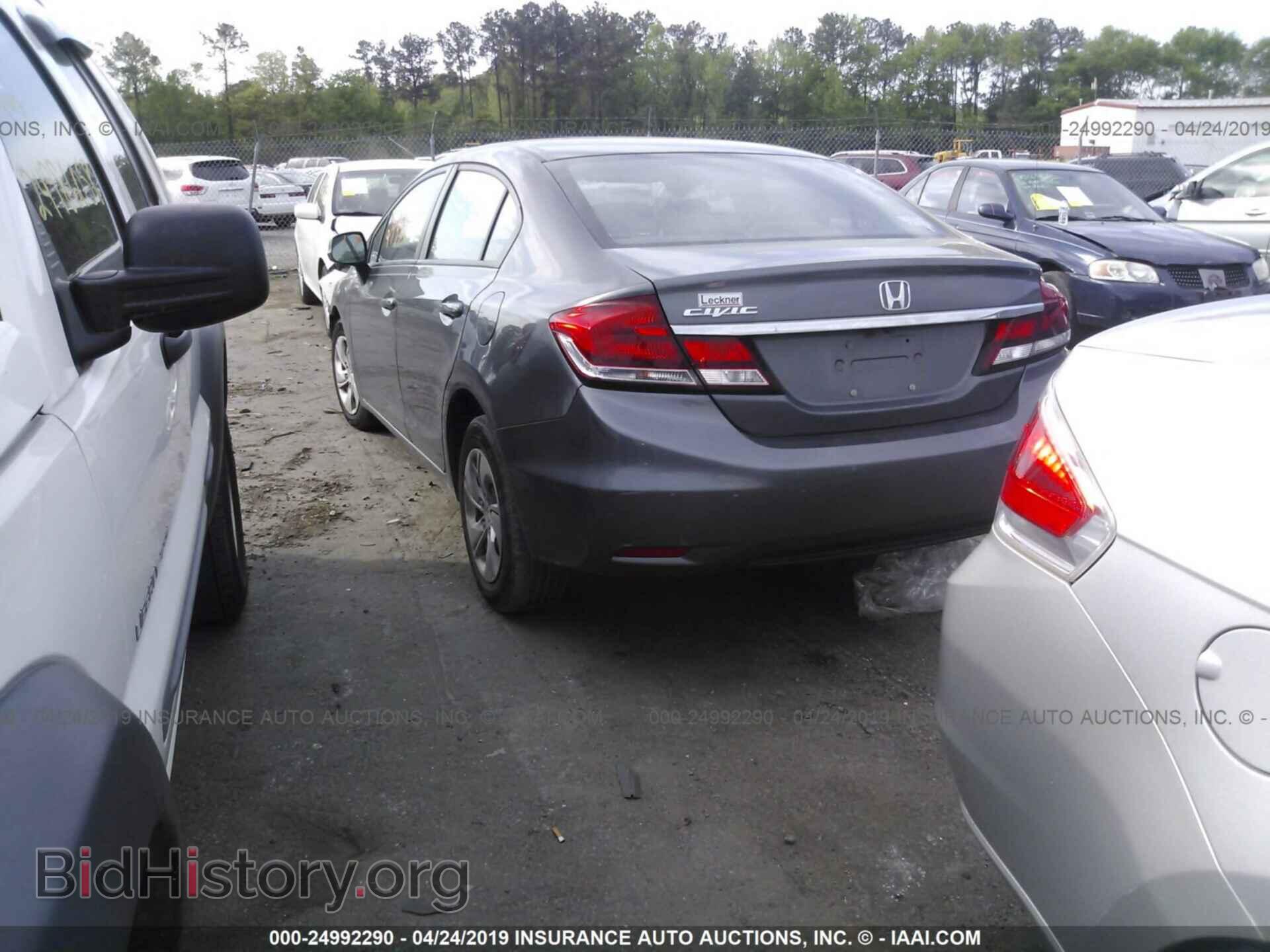 2013 HONDA CIVIC - VIN: 2HGFB2F52DH597951 - Фото 3