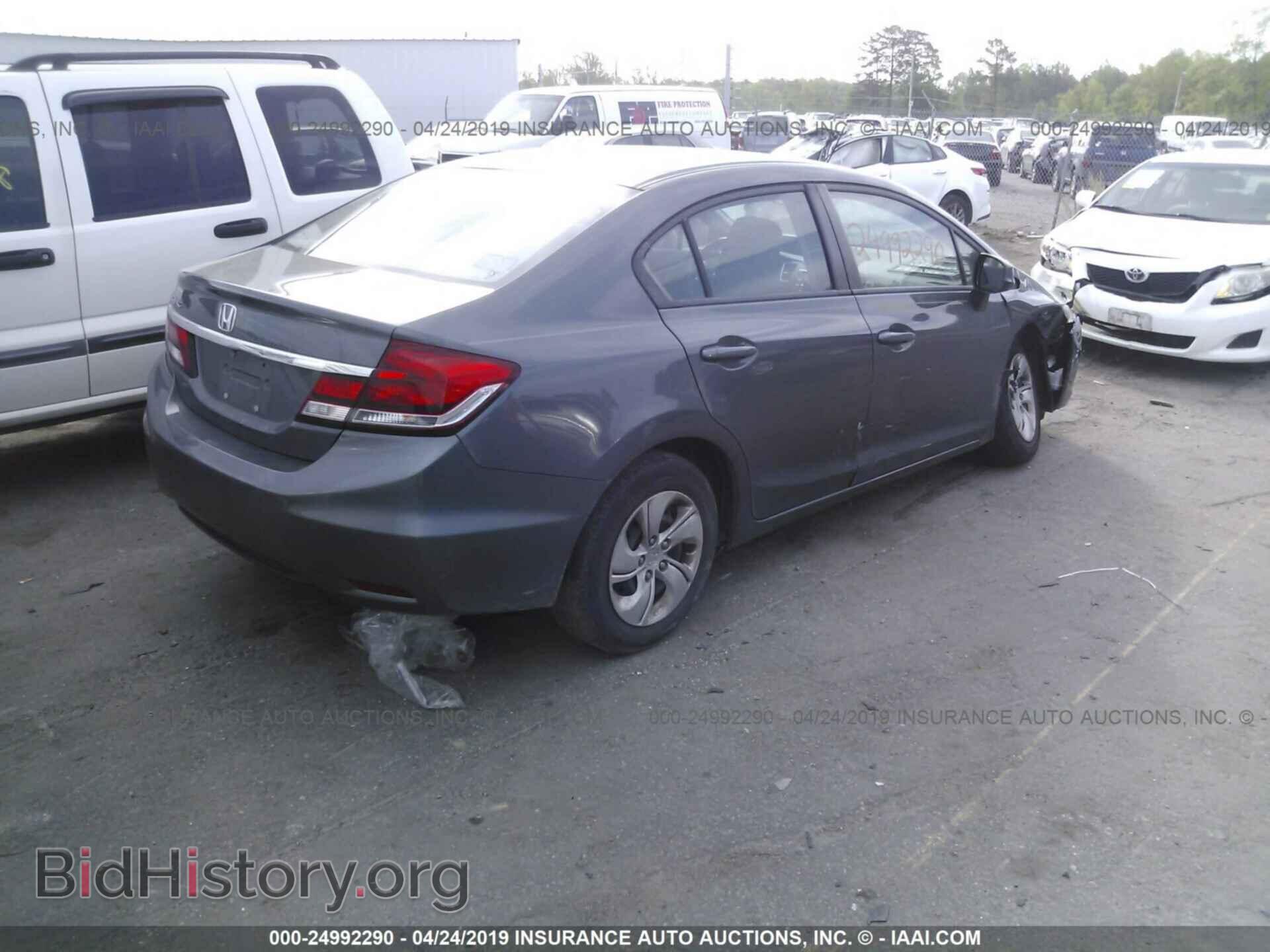 2013 HONDA CIVIC - VIN: 2HGFB2F52DH597951 - Фото 4