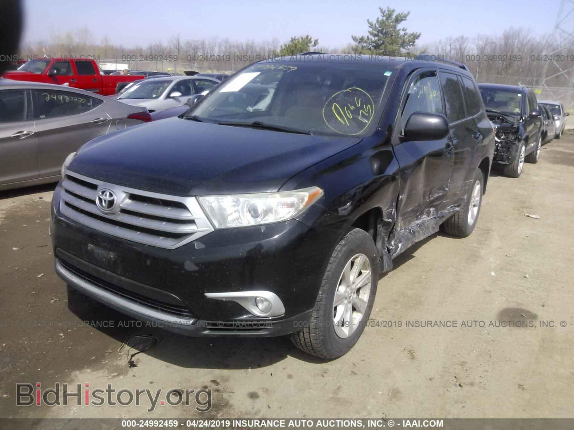 2011 TOYOTA HIGHLANDER - VIN: 5TDBK3EH1BS066009 - Фото 2